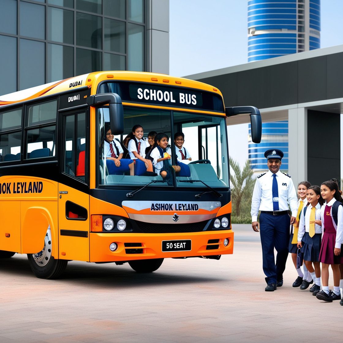 professional school transport Dubai
