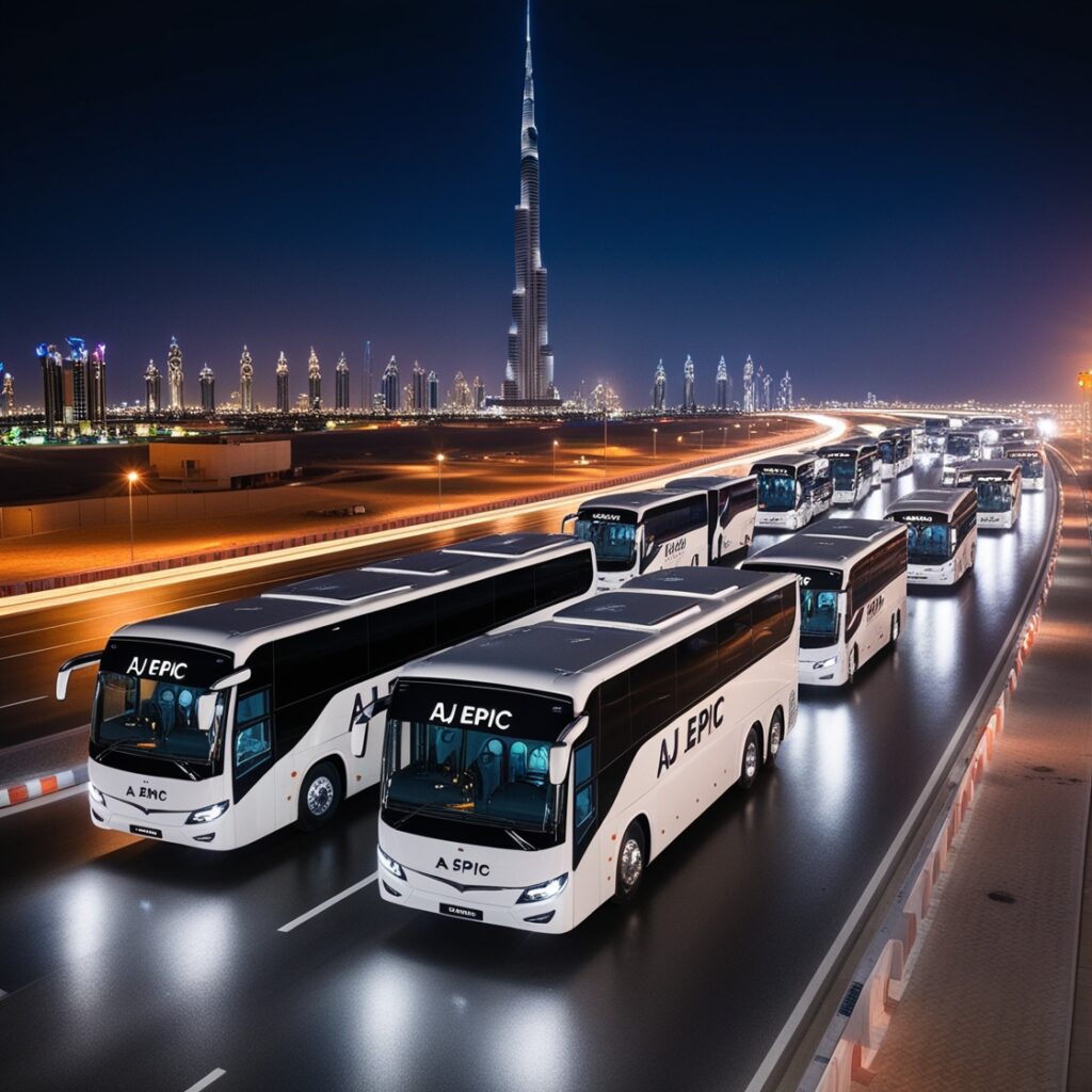 Luxury and premium bus rental Dubai
