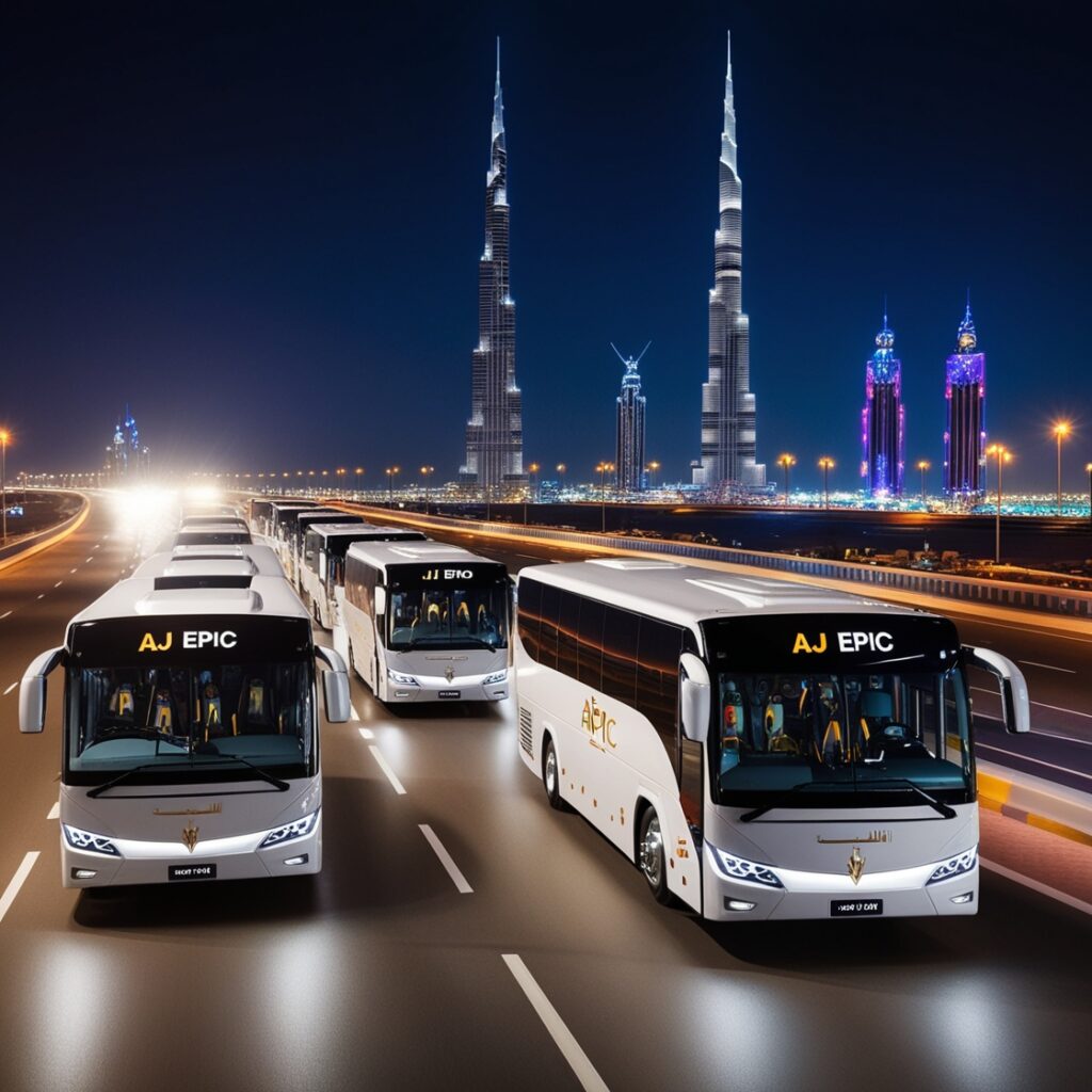 Luxury and premium bus rental Dubai