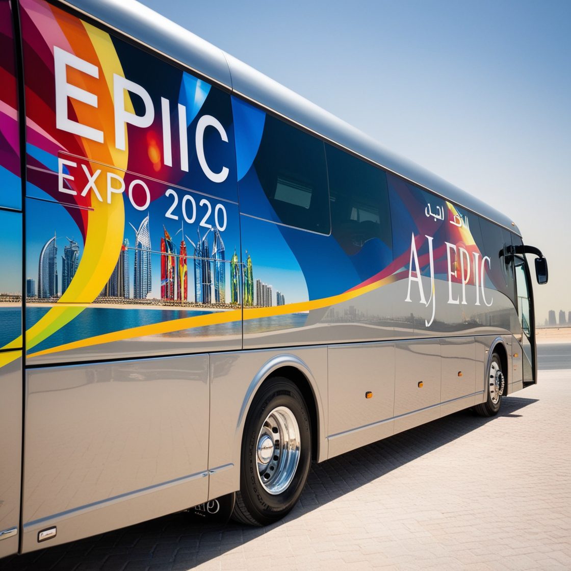 "Premium corporate bus rentals in Dubai"