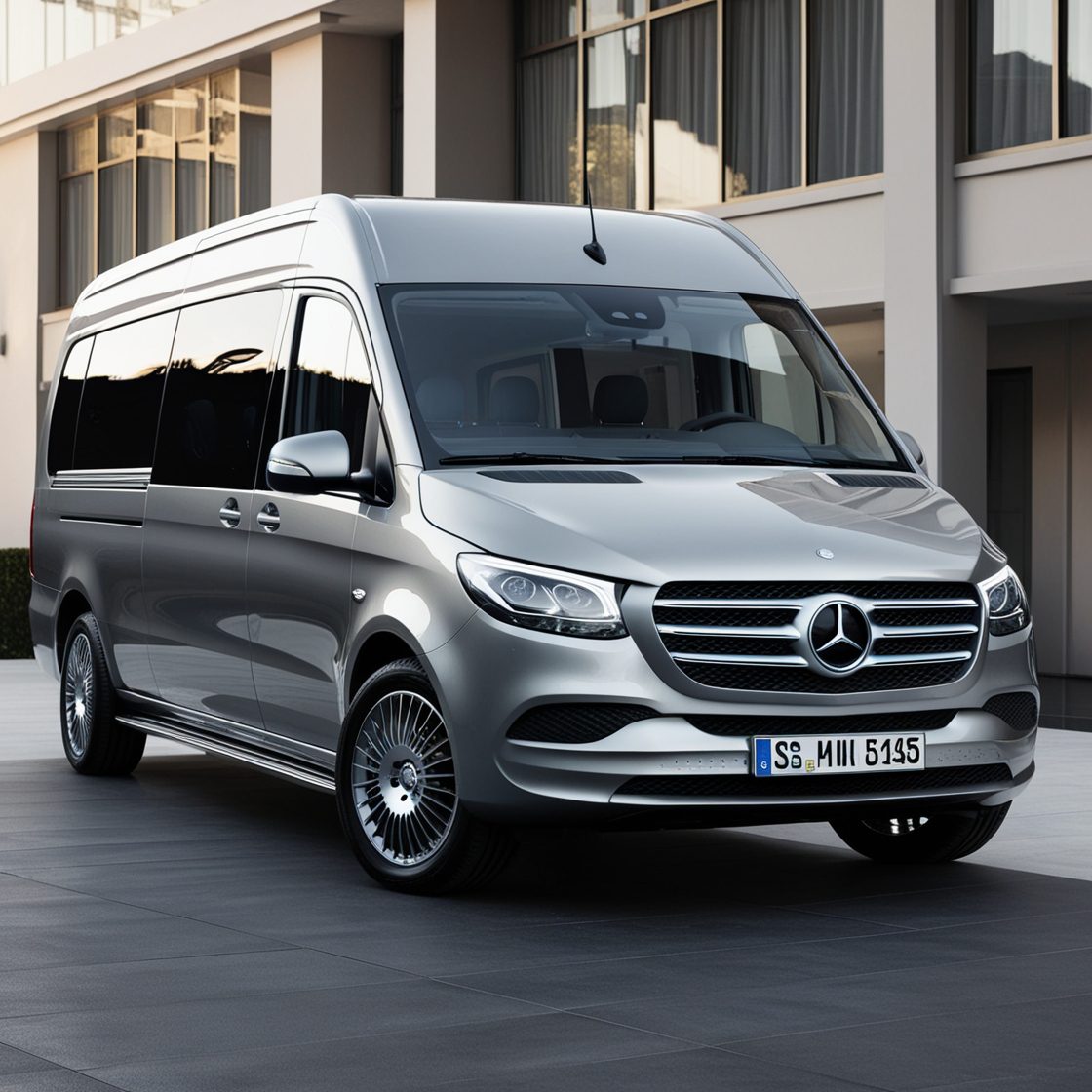 Luxury 15 seater van rental in Dubai