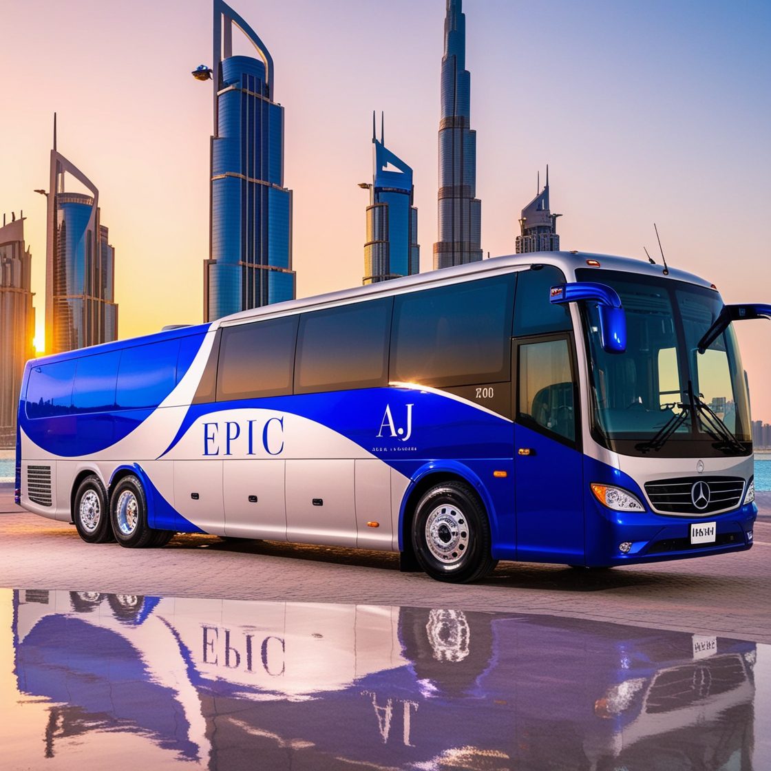 Customized luxury bus packages Dubai