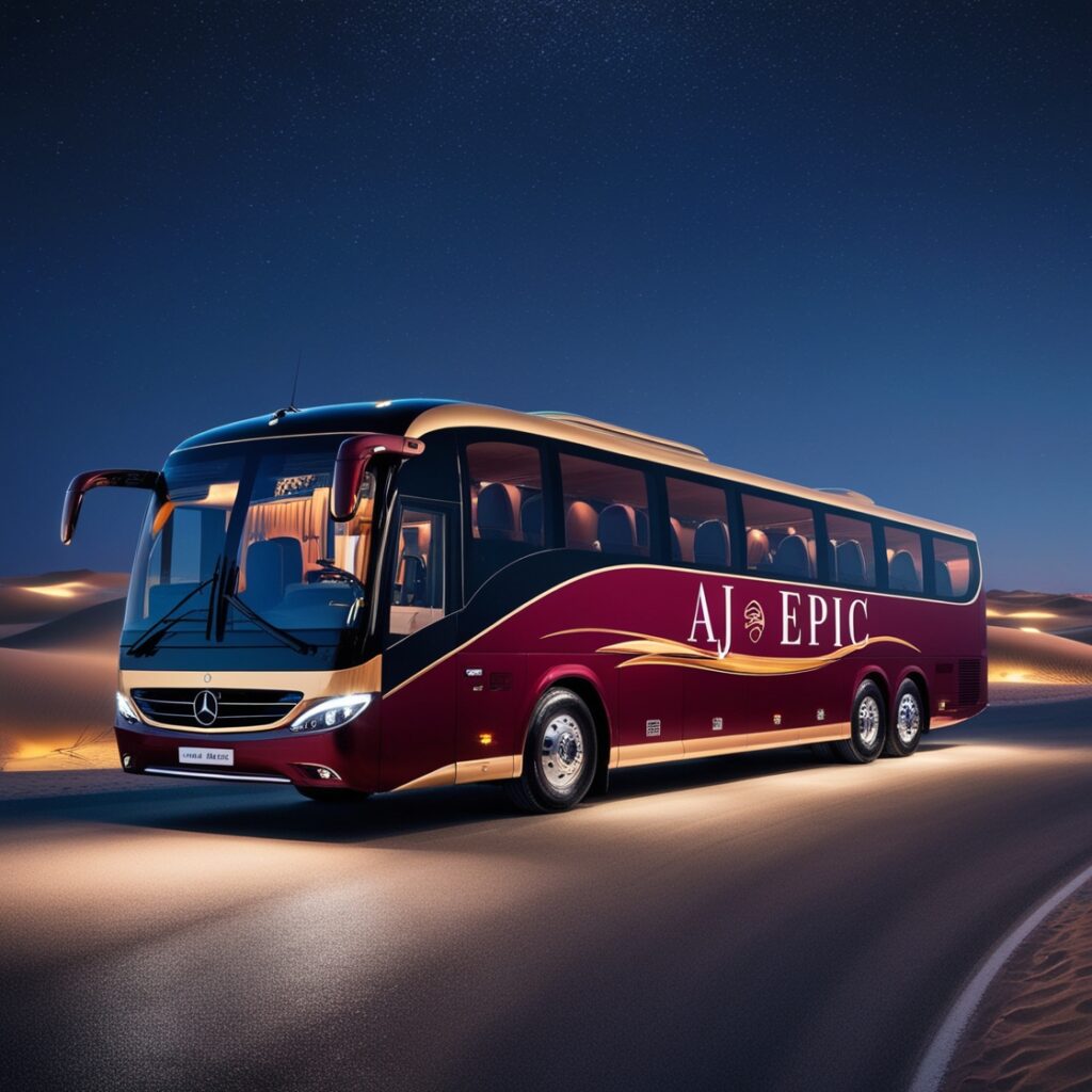 AJ EPIC luxury bus rental services