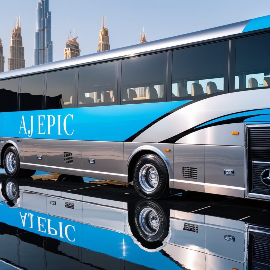 Comfortable group travel in Dubai