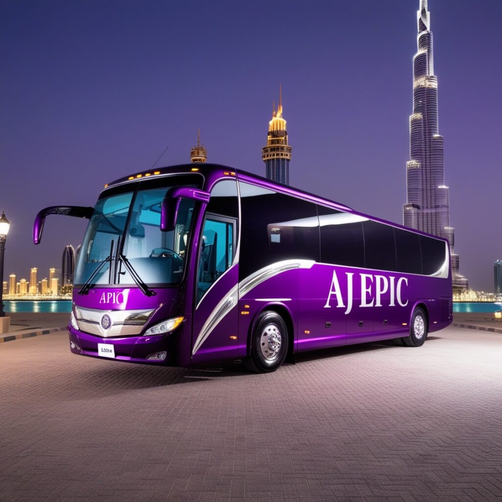 Bus rental services from Dubai to Ajman