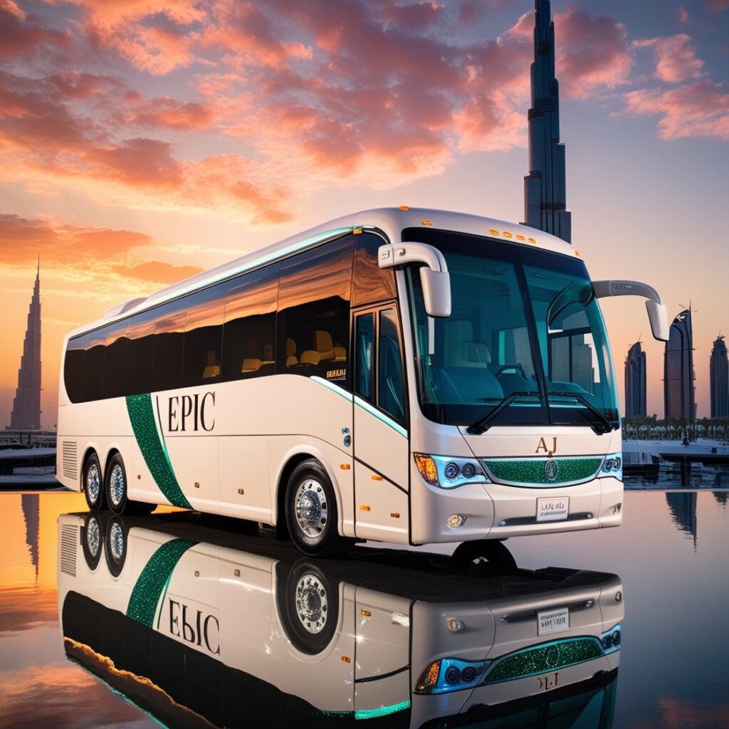 Customizable bus rental tours