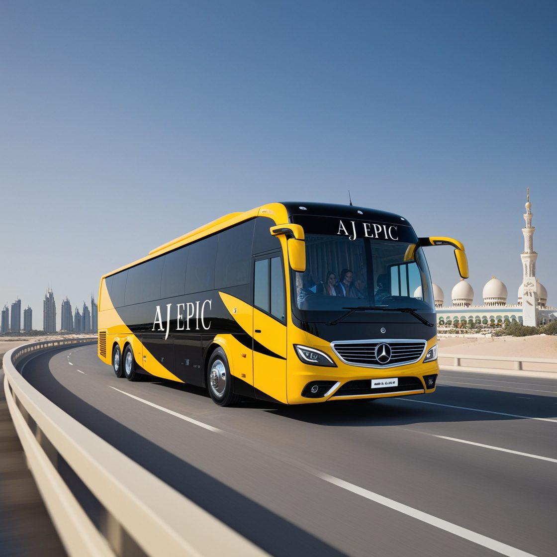 Bus rental services from Dubai to Ras Al Khaimah