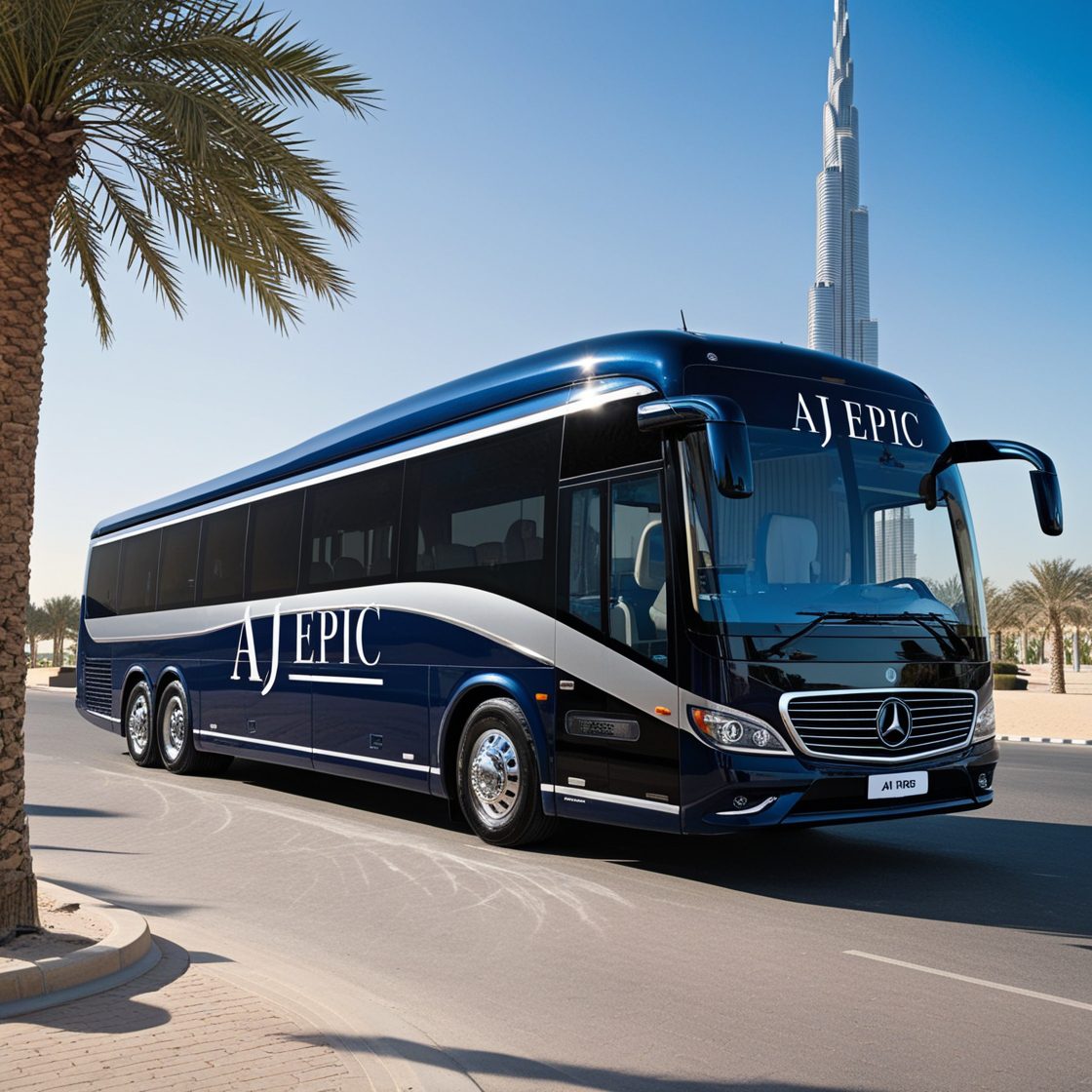 Premium Luxury Bus Renal in Dubai by Aj EPIC