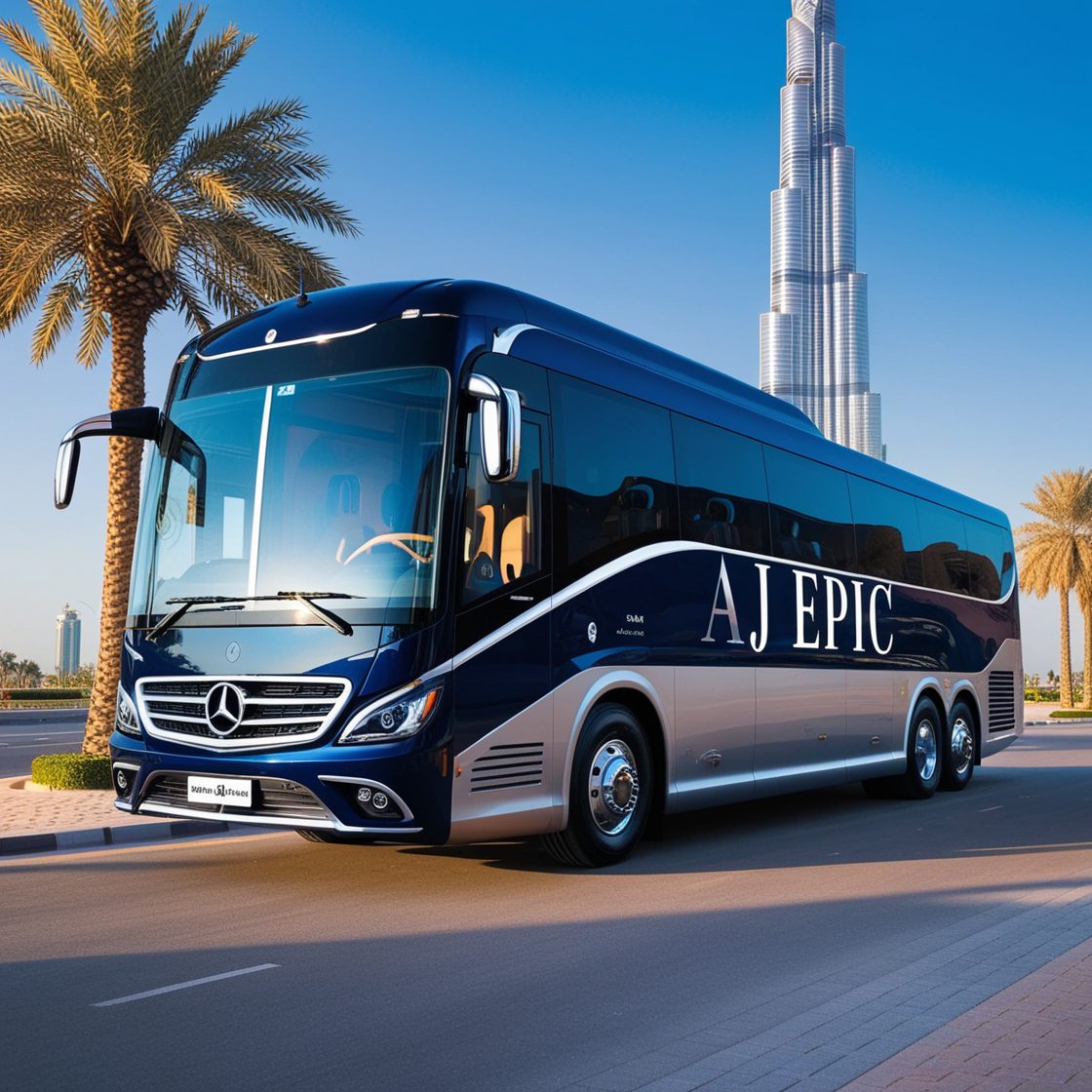 Premium Luxury Bus Renal in Dubai by Aj EPIC