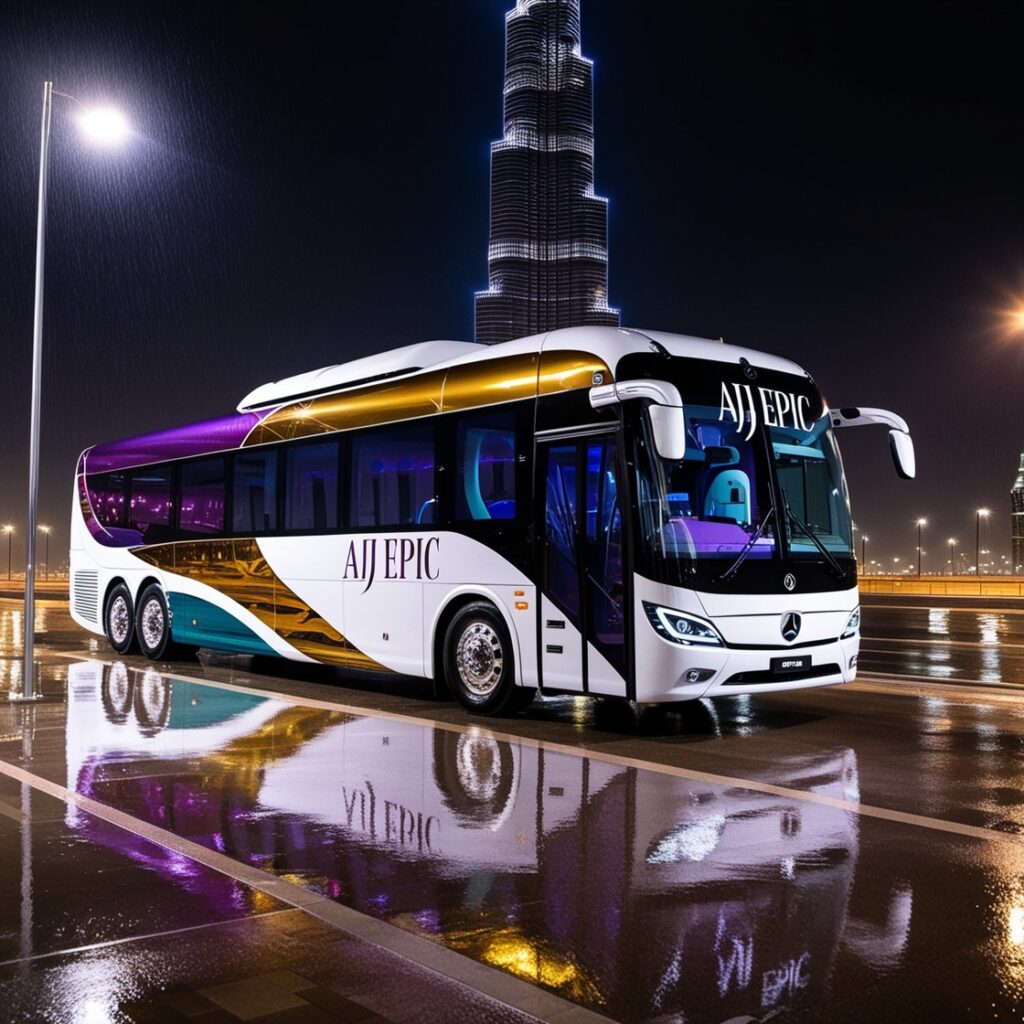 30-seater coach for rent with a professional driver
