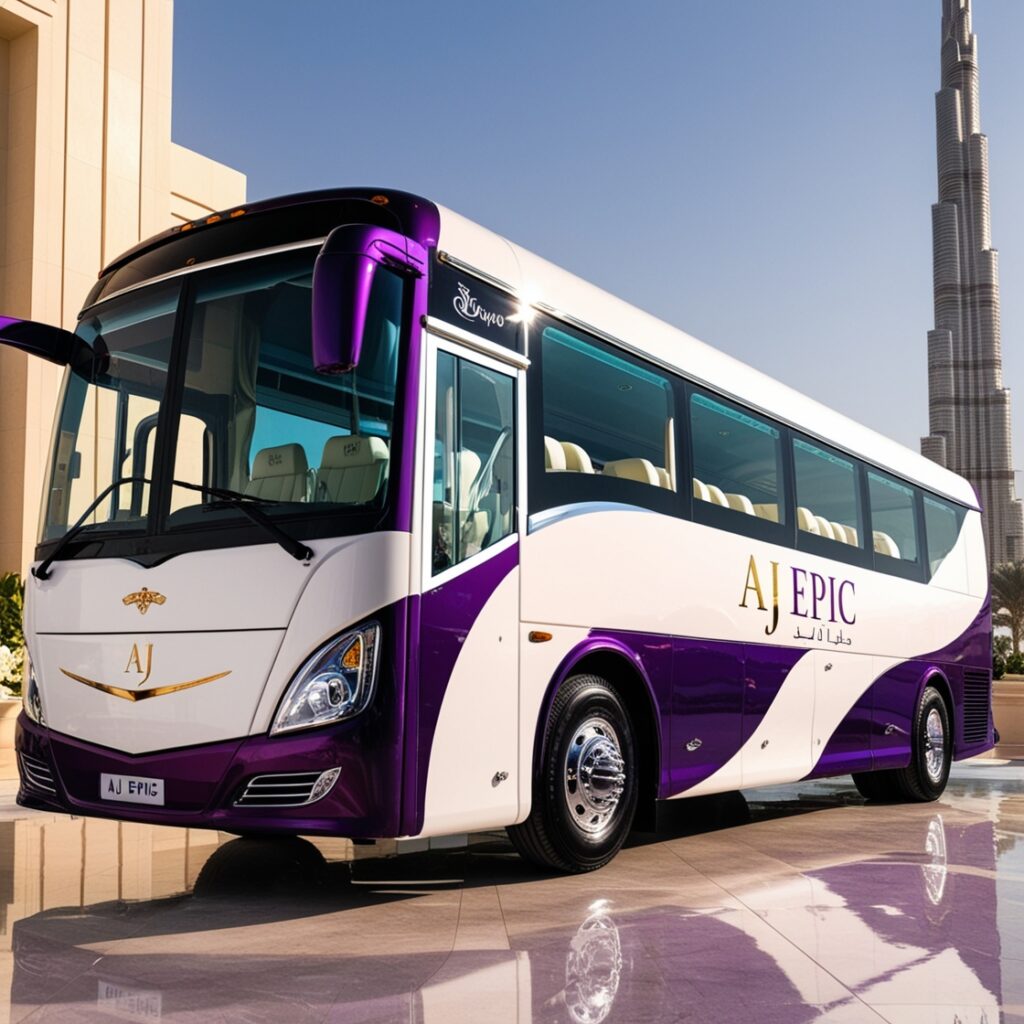 Wedding bus rental in Dubai