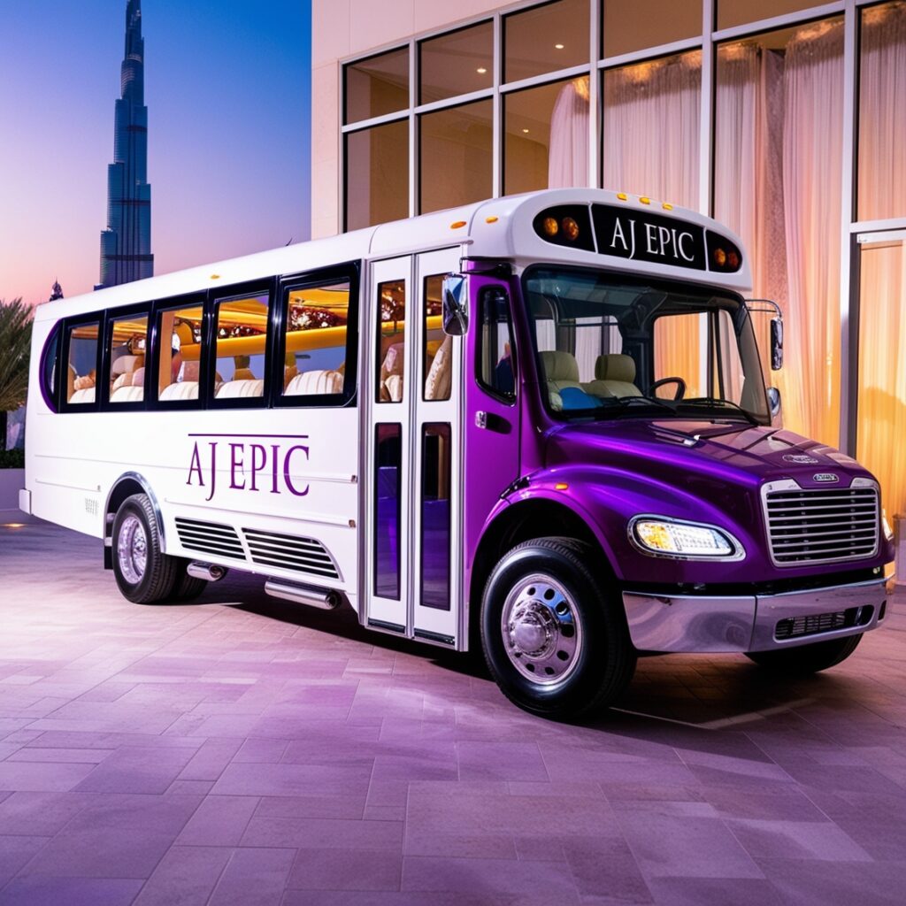 Wedding bus rental in Dubai