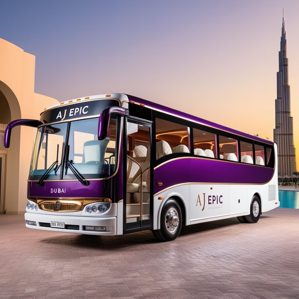 Wedding bus rental in Dubai