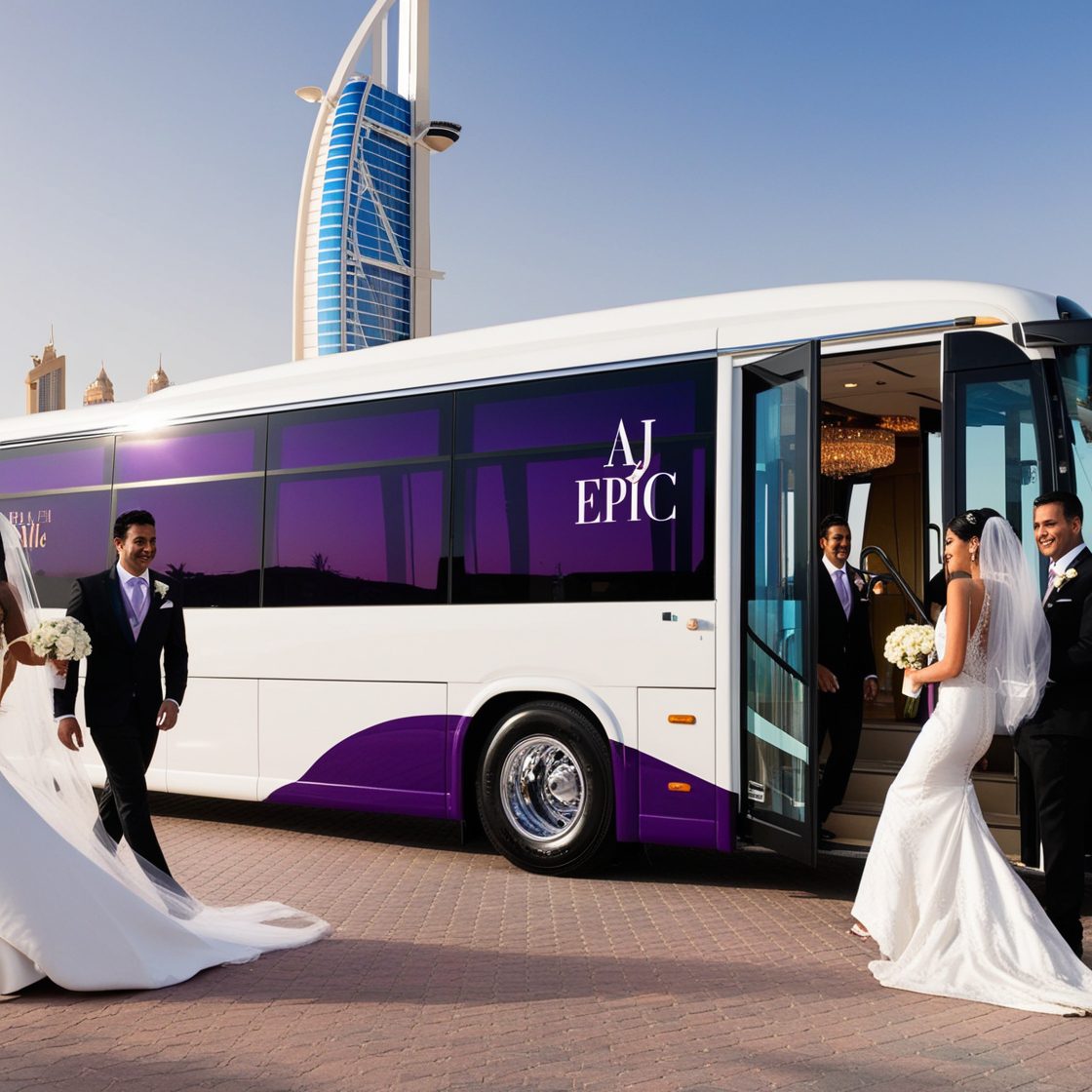 wedding bus rental services in dubai