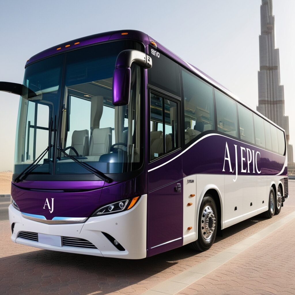 Premium bus rental services