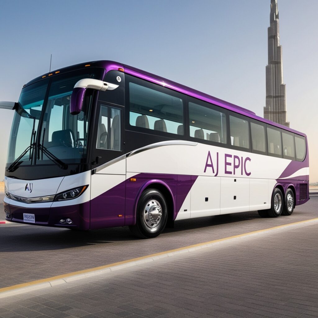 Premium bus rental services