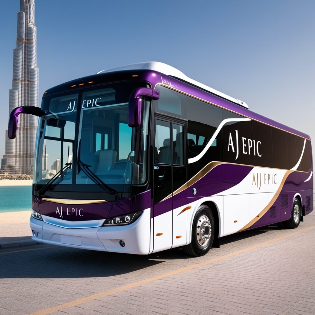 Premium bus rental services