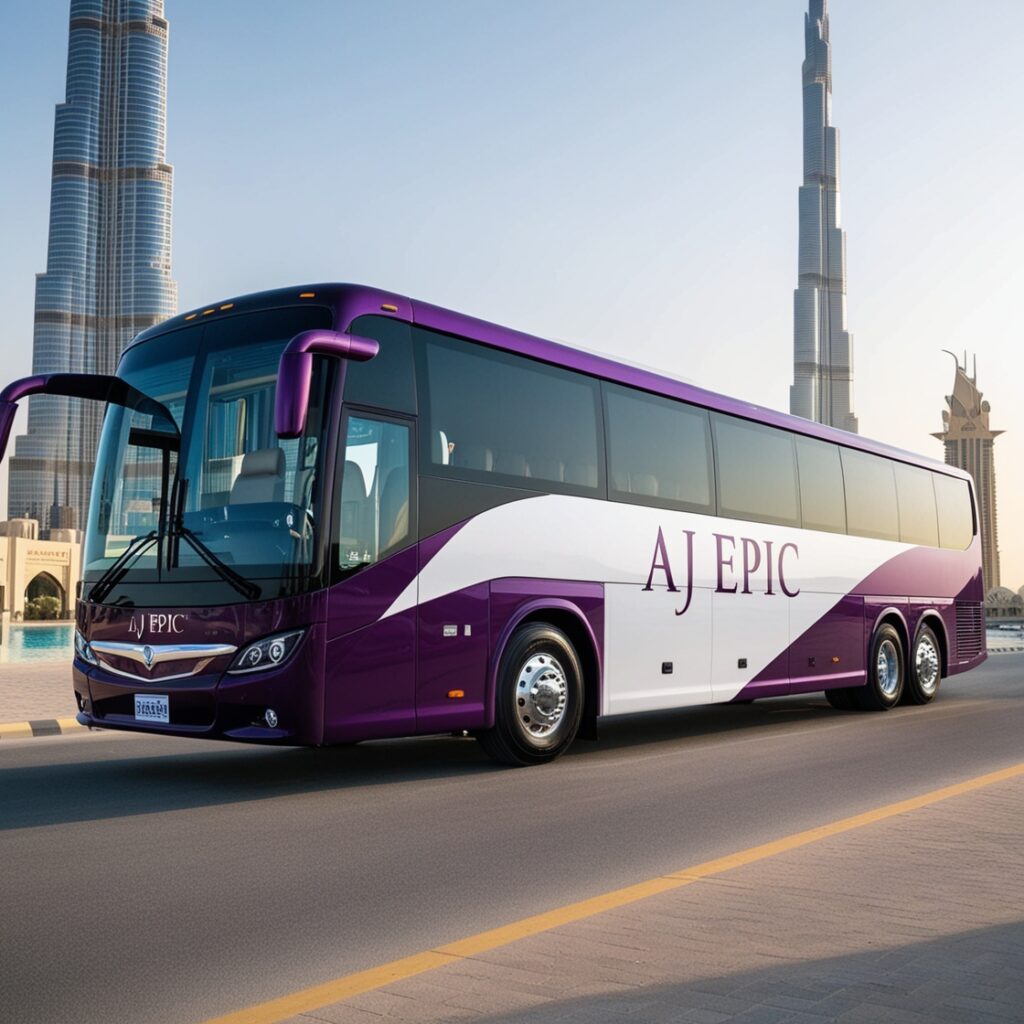 Premium bus rental services