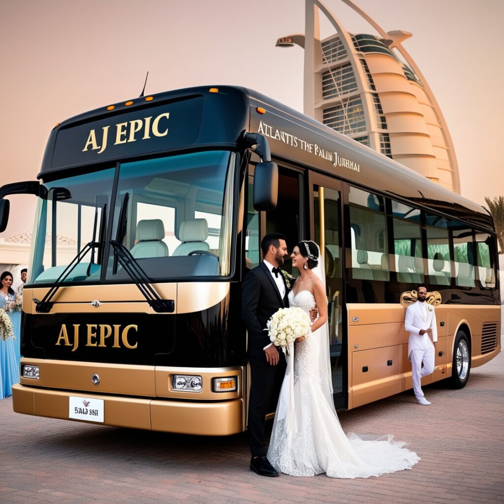 Wedding Bus Rental Services in Dubai