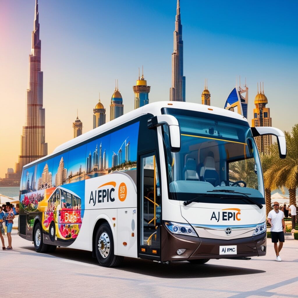 Affordable bus rentals in Dubai