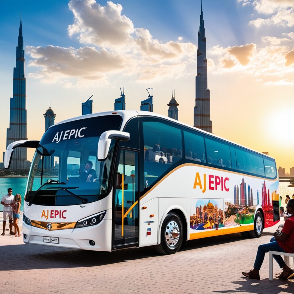 Luxury bus hire in Dubai