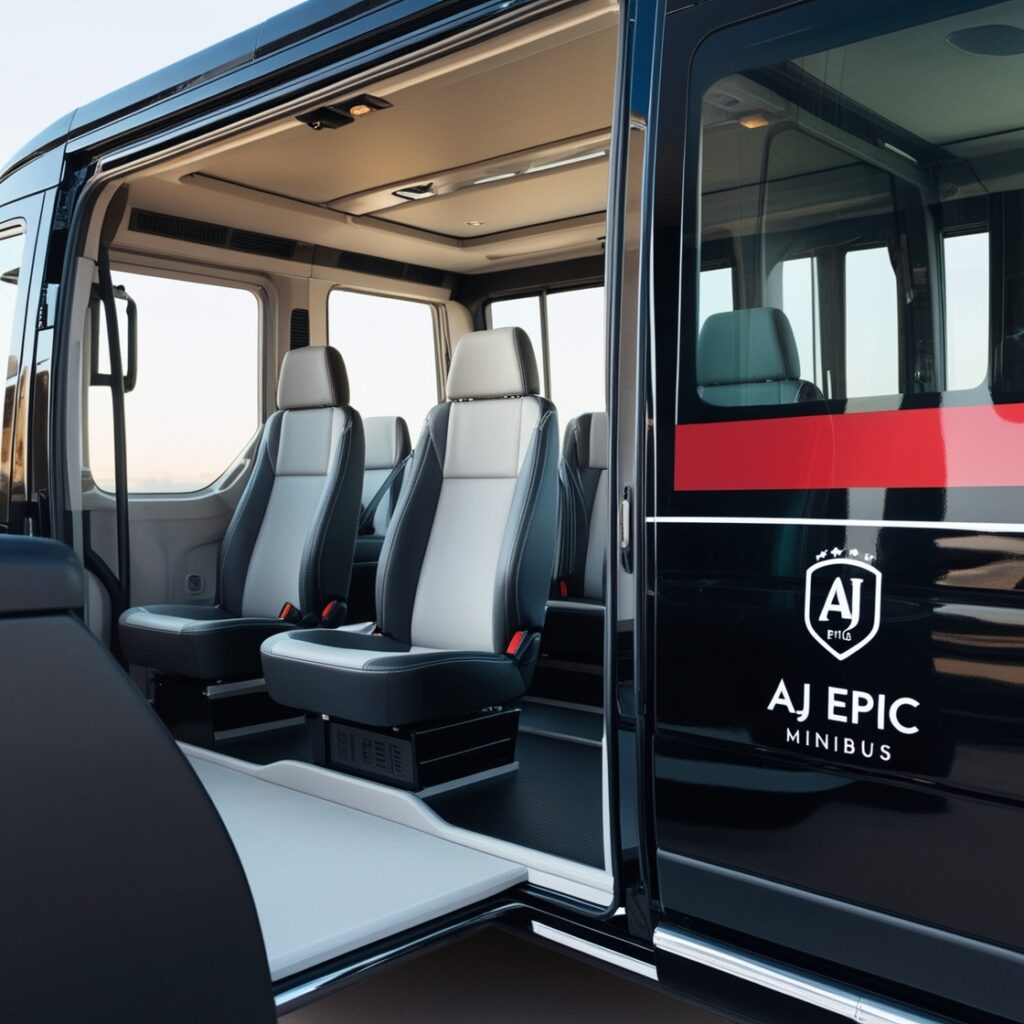 Aj EPIC minibus rental
