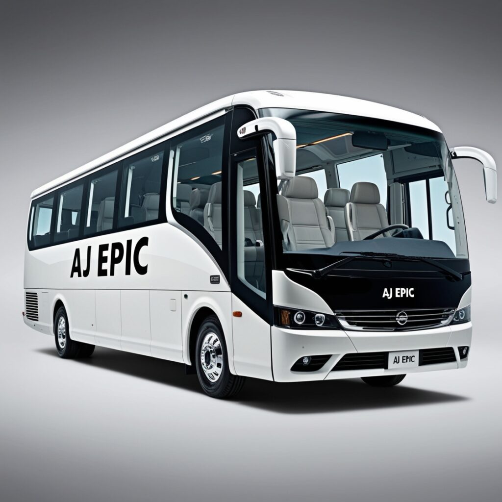 Aj EPIC minibus rental
