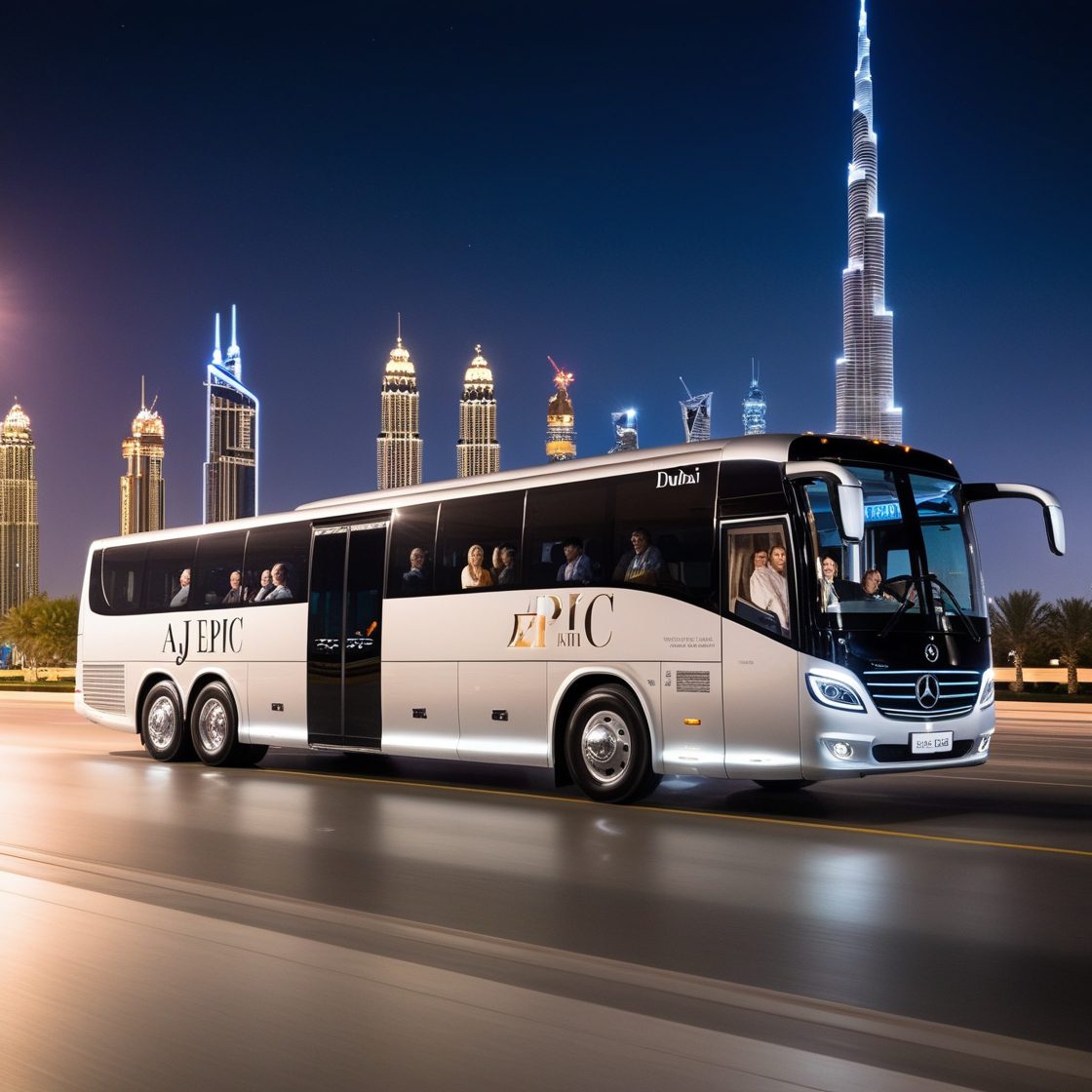 Affordable bus rental options in Dubai