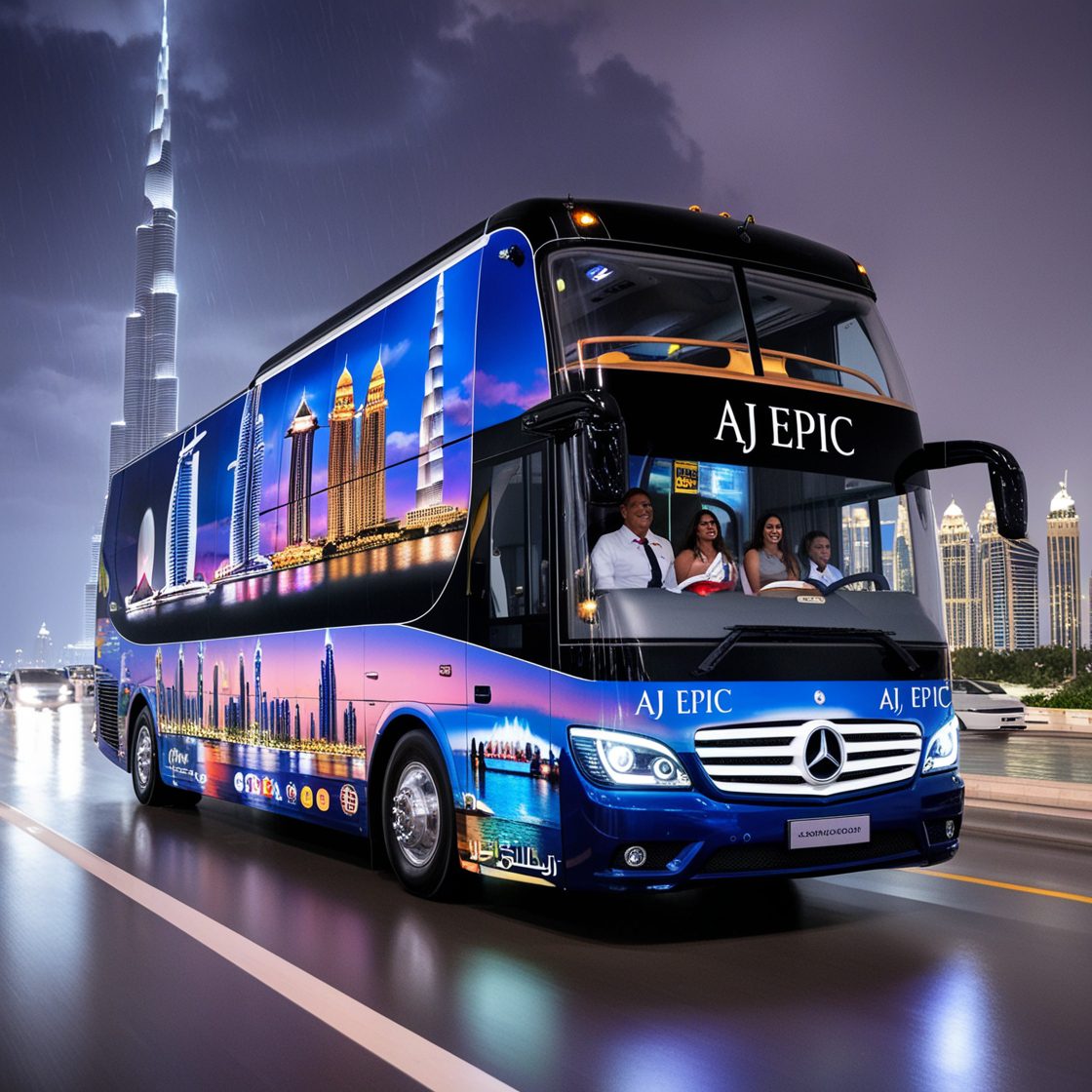 Group transportation services in Dubai