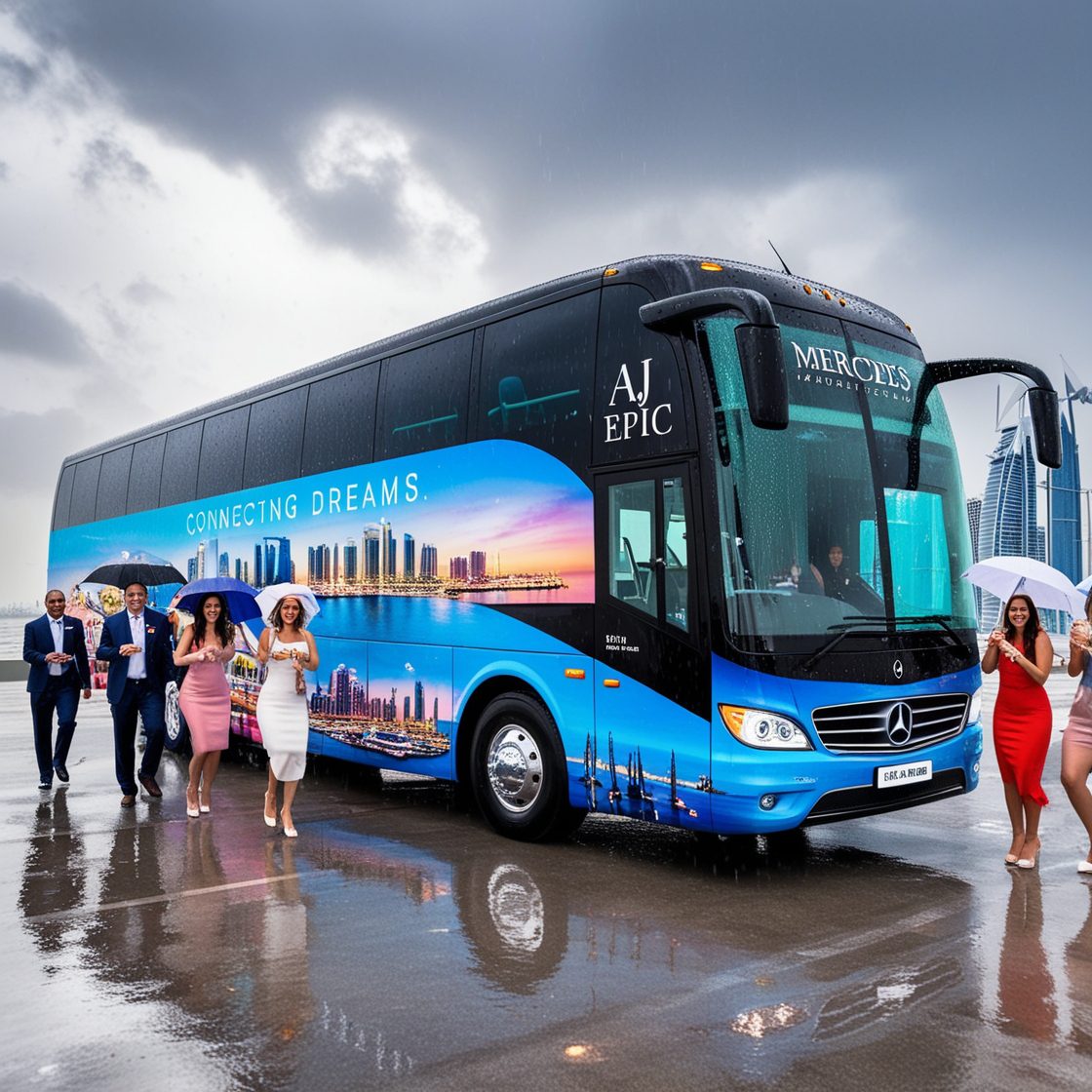 Affordable bus rental services in Dubai