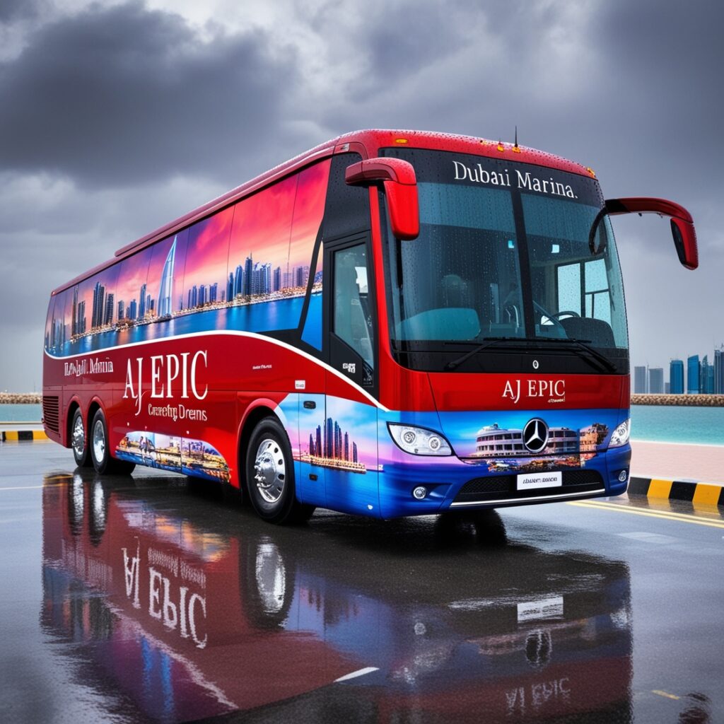 Affordable bus rental services in Dubai