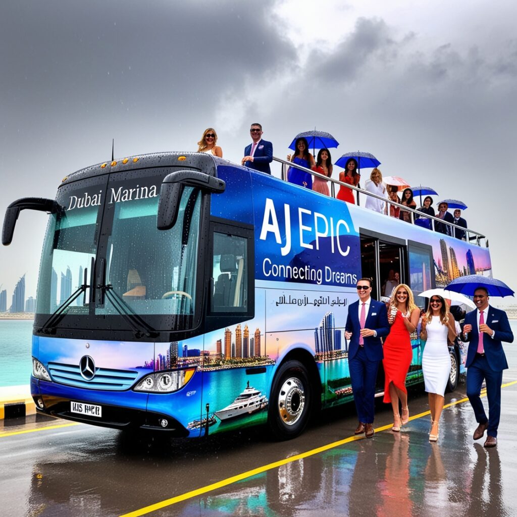 Luxury bus rentals for city tours