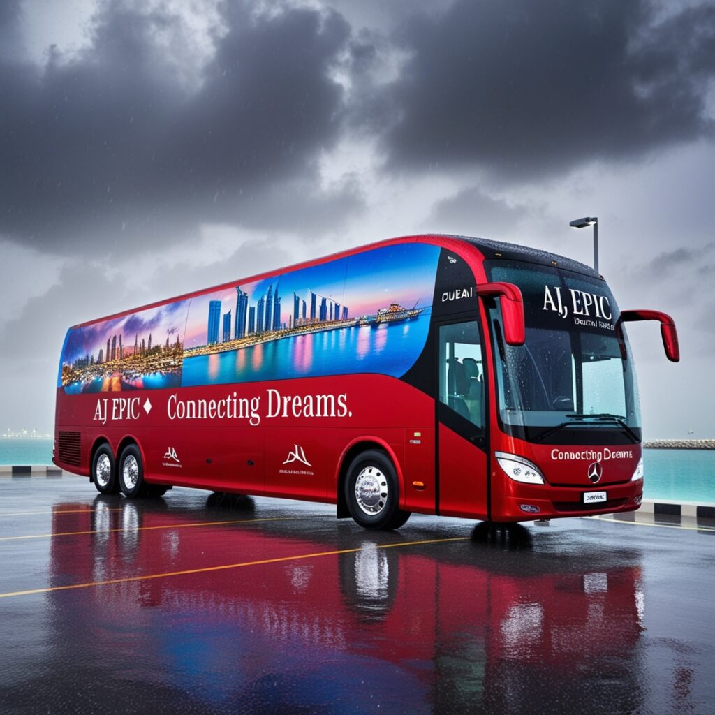 Luxury bus rentals for group travel