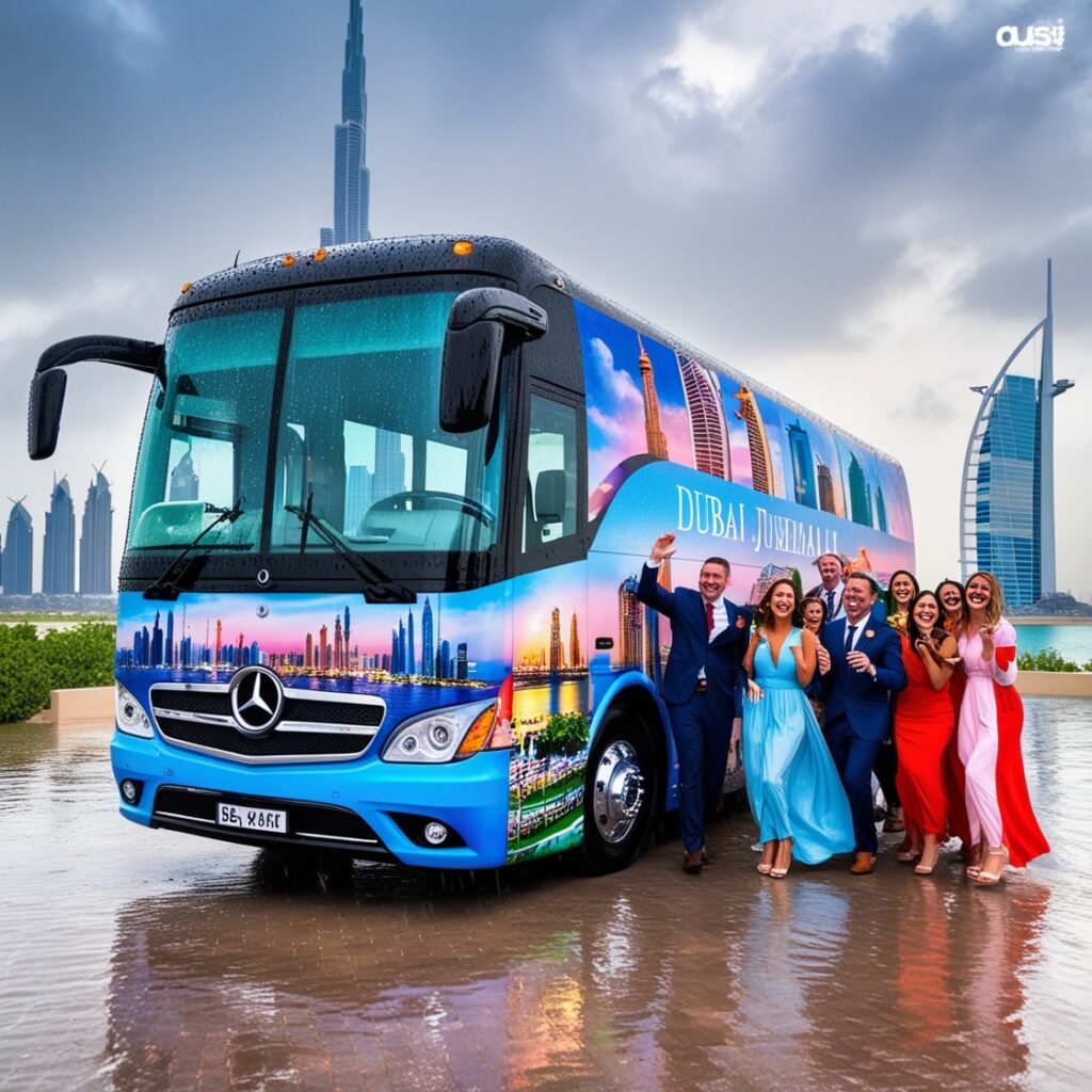 Affordable tour bus rentals in Dubai