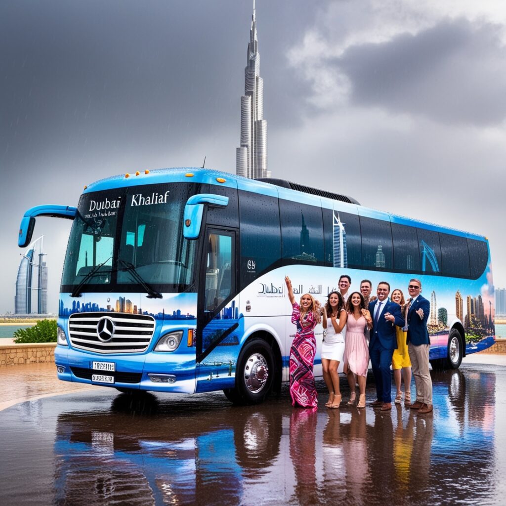 Affordable tour bus rentals in Dubai