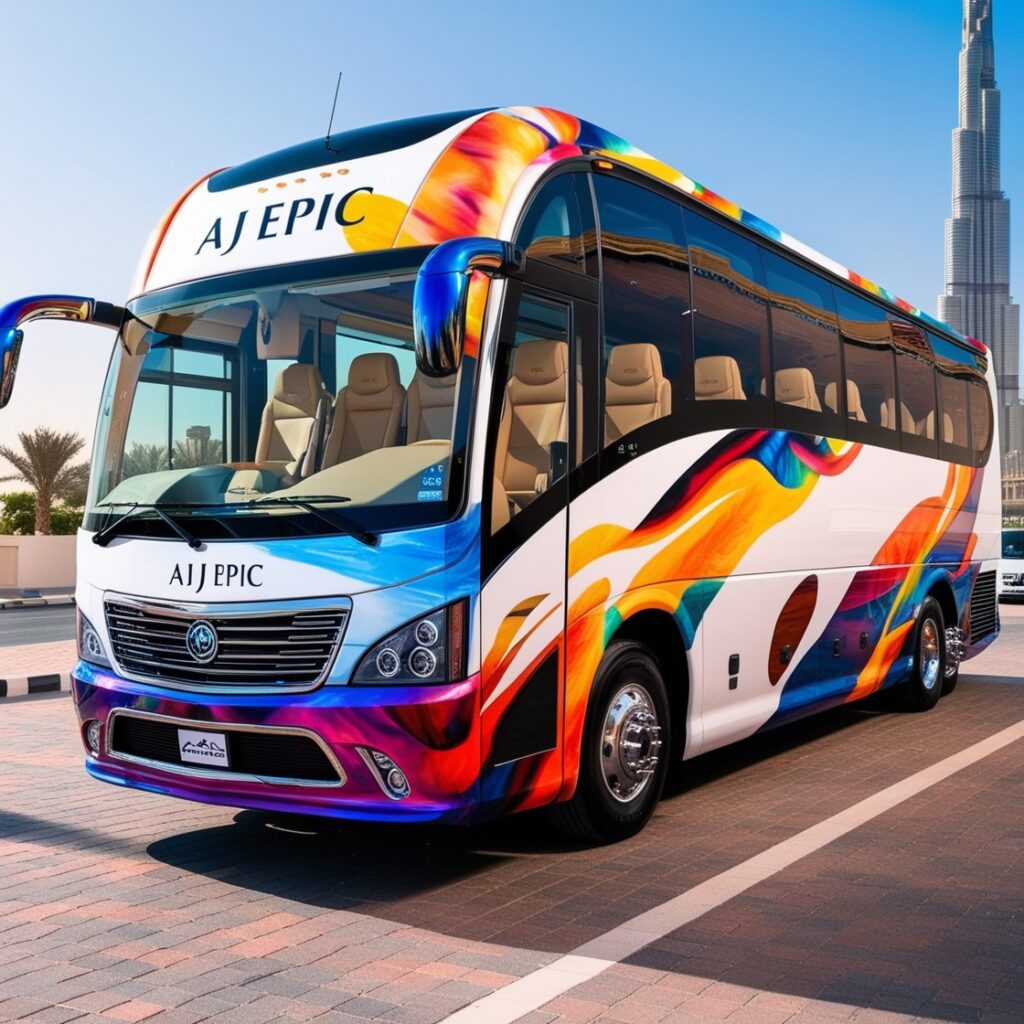 Luxury bus rental Dubai