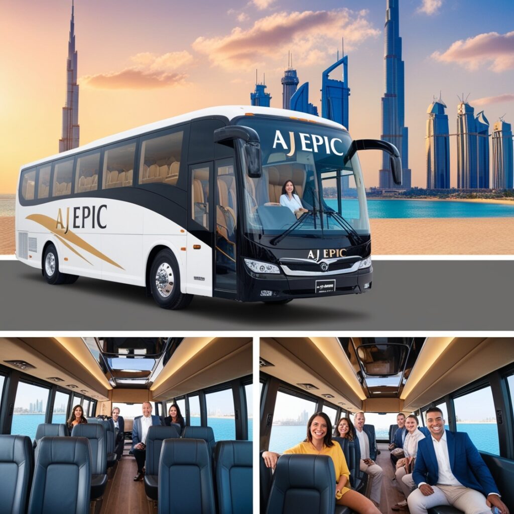 Premium Bus Rental Services in Dubai