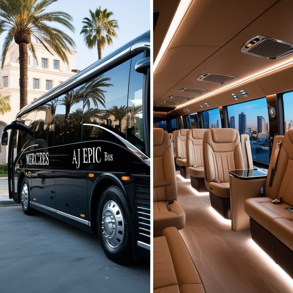Best 50 seater luxury bus rental services Dubai