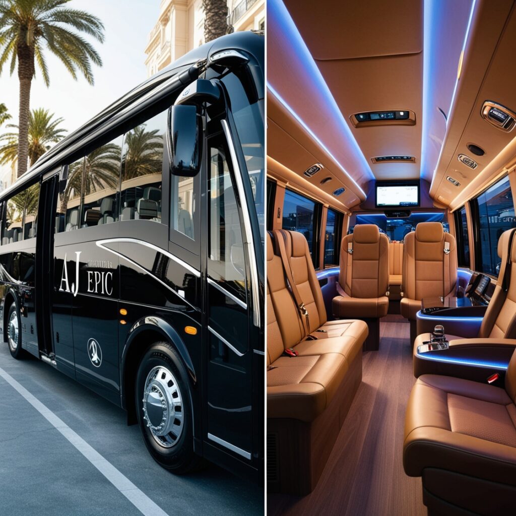 Best 50 seater luxury bus rental services Dubai