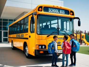 Safe student transportation in Dubai