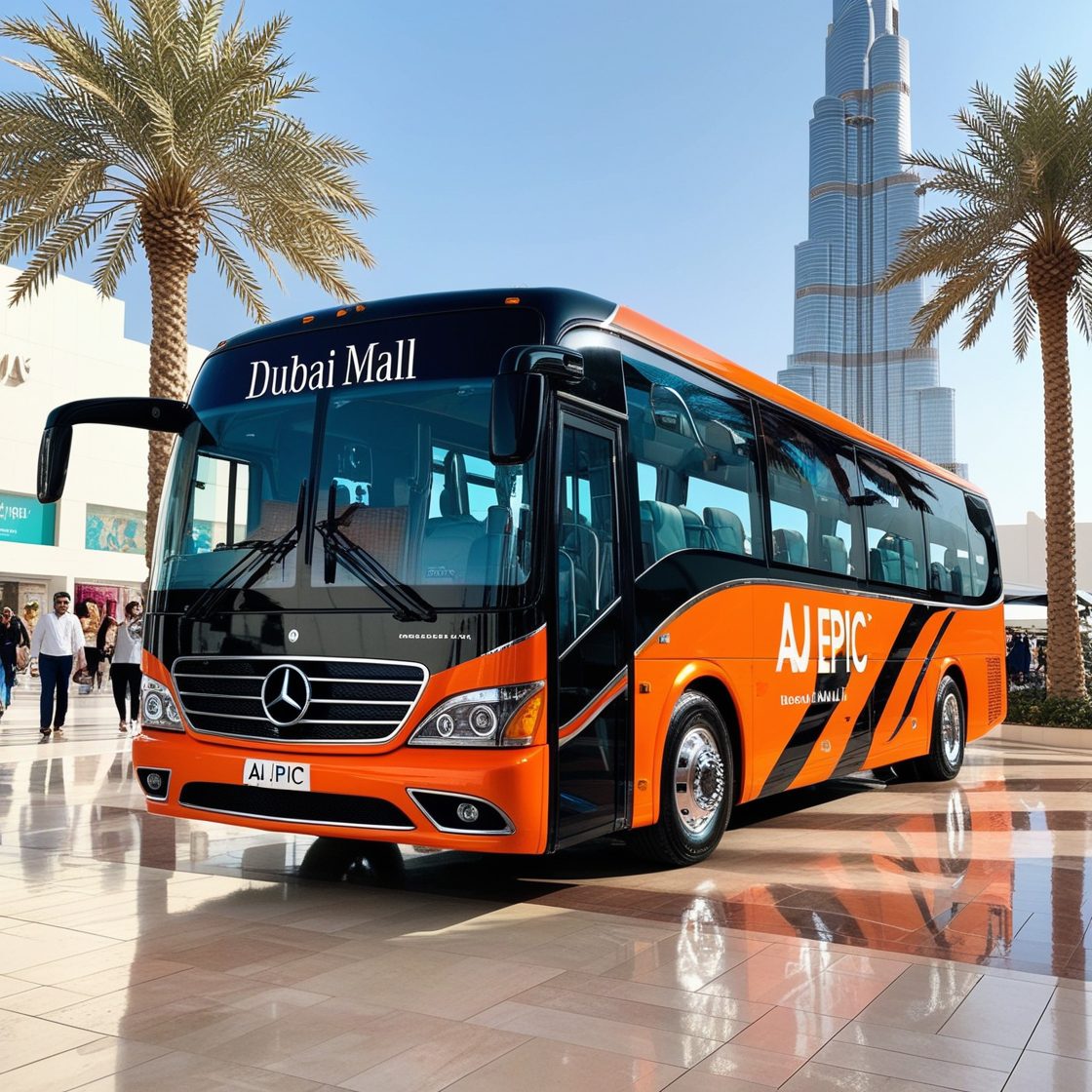 Luxury bus rental for city tours