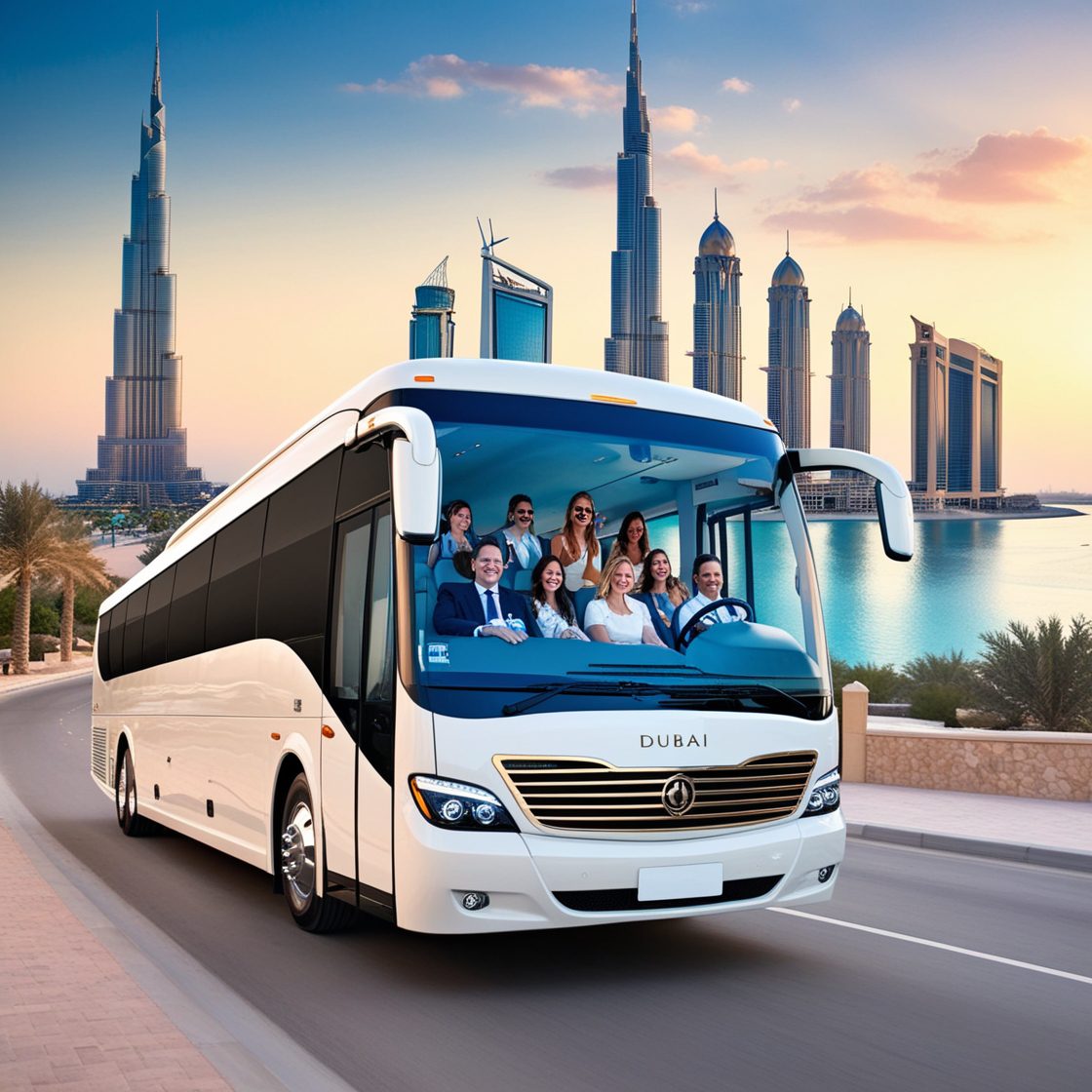 Bus Rental for Events in Dubai