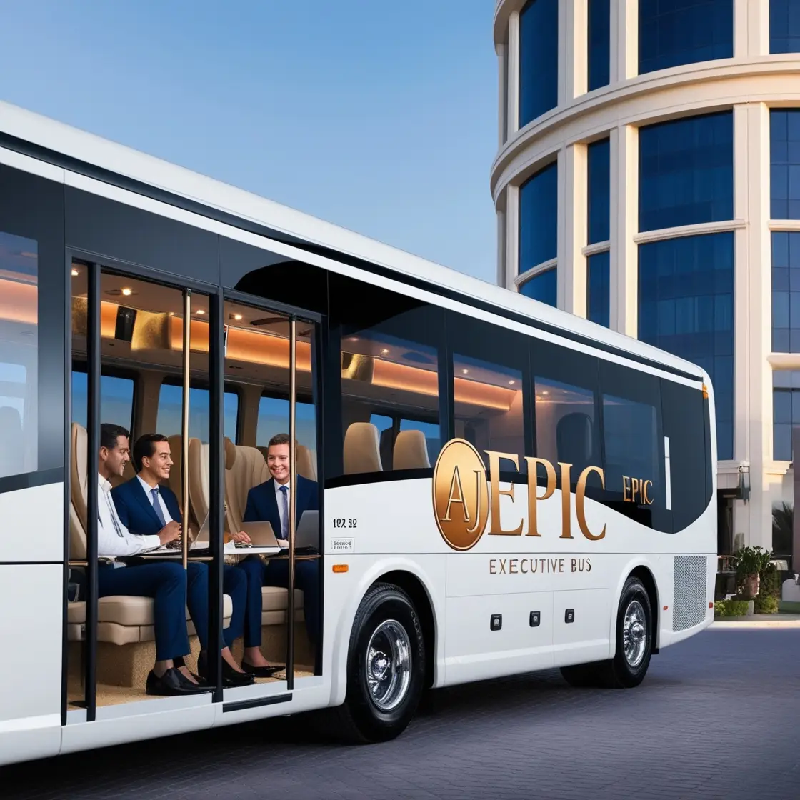 Executive Bus Rental Services in Dubai