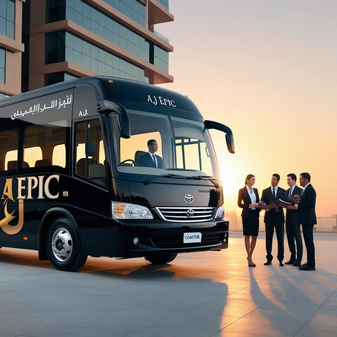Employee shuttle solutions in Dubai