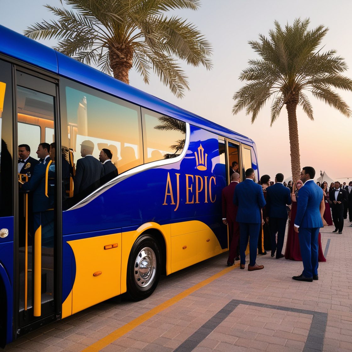 Group transportation for weddings and events