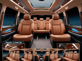 Advantages of 15 seater van rental in Dubai