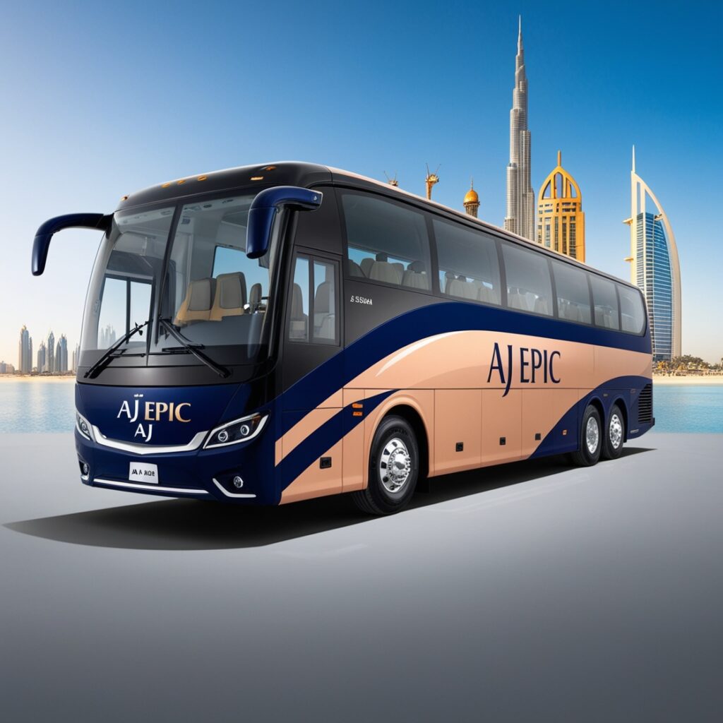 Luxury bus transportation Dubai to Abu Dhabi