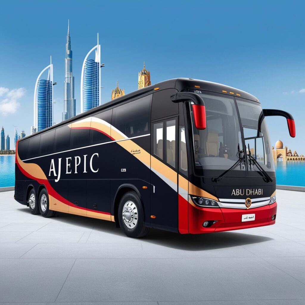 Affordable Dubai to Abu Dhabi bus rental