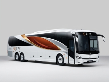AJ EPIC technician performing routine bus maintenance.