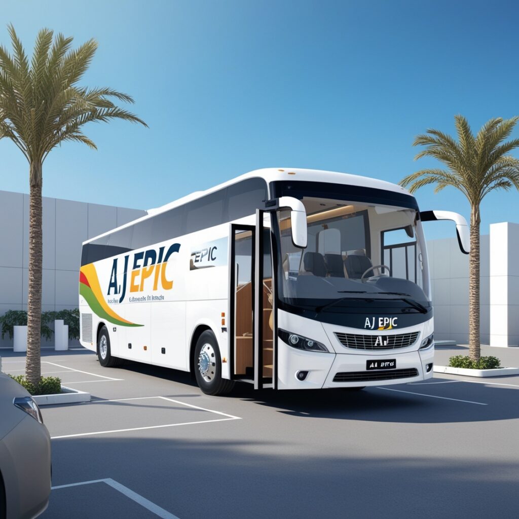 Ensuring employee safety in passengers transport services by AJ EPIC in Dubai.